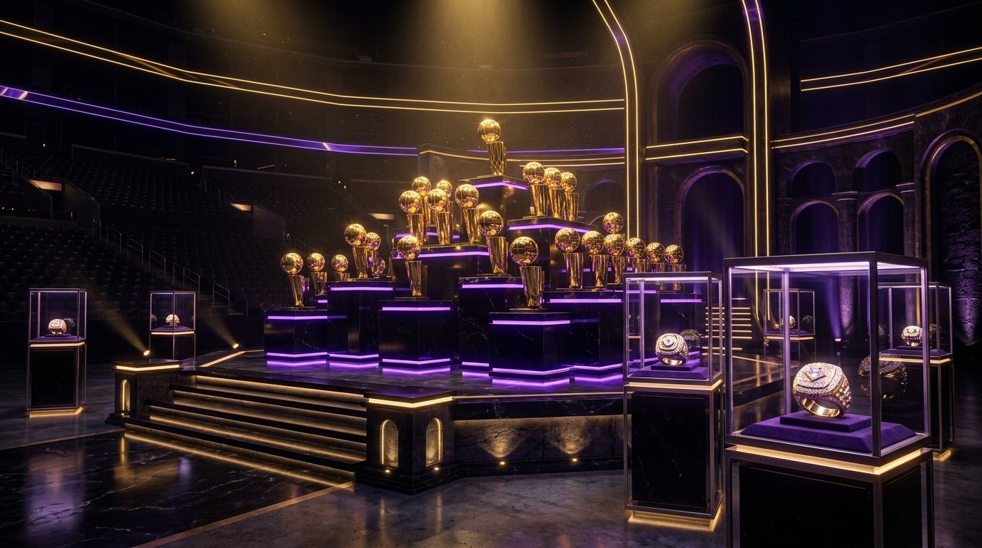 Los Angeles Lakers NBA Championship Heritage and All-Time Franchise Lore Visual